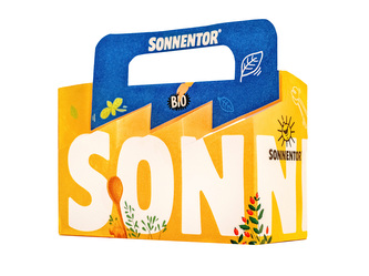 Sonnentor Papírový dárkový box na 6 koření, prázdný