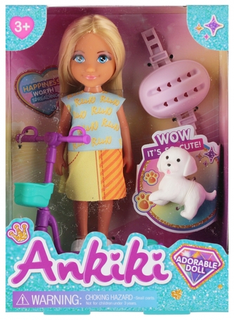 Lalka 13 cm z akcesoriami MEGA CREATIVE 568455