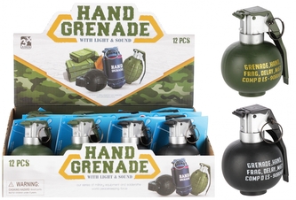 Zestaw wojsko/ granat światło i dzwięk mix MEGA CREATIVE 571717