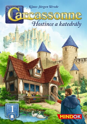 Carcassonne: Hostince a katedrály (Rozšíření 1)