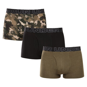 3PACK pánské boxerky Under Armour vícebarevné (1383892 391) L