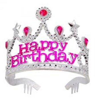 Tiara urodzinowa Happy Birthday