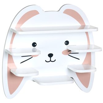 Nástěnná police, motiv králík KESPER 17787