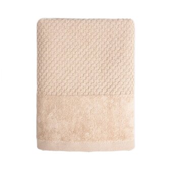 Ręcznik | NASIA | bawełniany beżowy | 50x90 cm | 896755