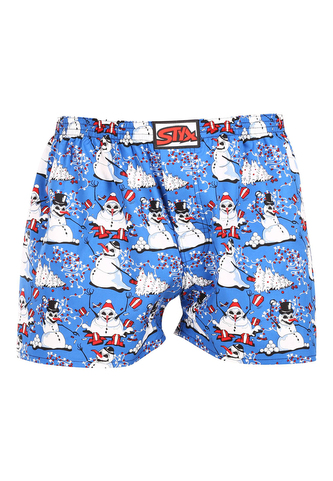 Pánské trenky Styx art klasická guma Vánoce sněhuláci (A1751) XXL Pánské trenky Styx art klasická guma Vánoce sněhuláci (A1751) XXL