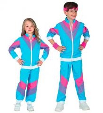 Strój dresowy w stylu lat 80 roz. 158