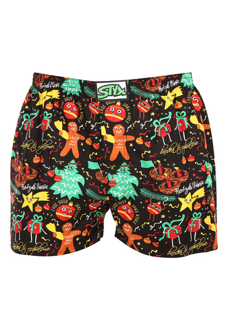 Pánské trenky Styx art klasická guma Vánoce ozdoby (A1754) XXL Pánské trenky Styx art klasická guma Vánoce ozdoby (A1754) XXL