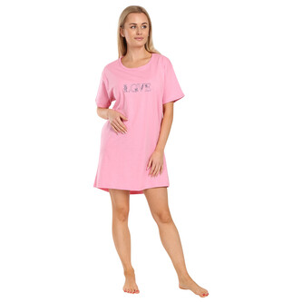 Dámské maxitričko Gina růžové (19136) XL