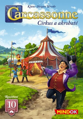 Carcassonne: Cirkus a akrobaté (Rozšíření 10)