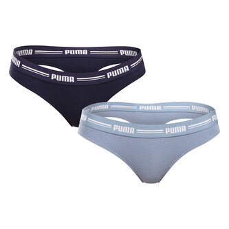2PACK dámská tanga Puma vícebarevné (603034001 027) S