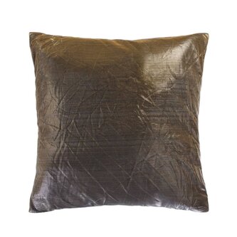 Poszewka | PLASA | czarna z brokatową siateczką | 45x45 cm | 728044