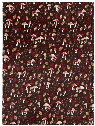 Pléd Woodland Chocolate 120x150