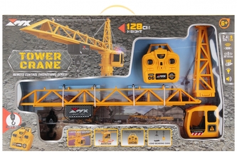 MASZYNA BUD DZWIG MET R/C FF LAD 66X39X16 MC WB5