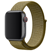 Nylonový řemínek pro Apple Watch 42/44/45/46/49mm,Armádně Zelená