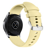 Řemínek s přezkovým zapínáním 22mm,Světle žlutá