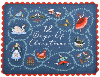 Látkové prostírání 12 Days Of Christmas