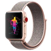 Nylonový řemínek pro Apple Watch 42/44/45/46/49mm,Pískově Růžová