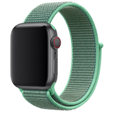 Nylonový řemínek pro Apple Watch 42/44/45/46/49mm,Tyrkysová