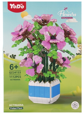 KLOCKI KONSTR KWIATY 1112SZT 29X41X6 MC PUD 18