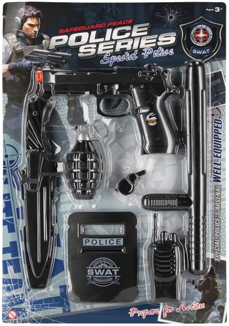 Zestaw Policyjny MEGA CREATIVE 571713