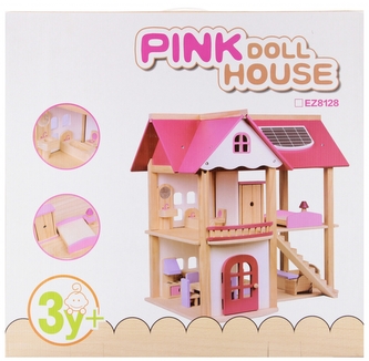 DOMEK DLA LALEK DREW 56X54X8 MC PUD 4