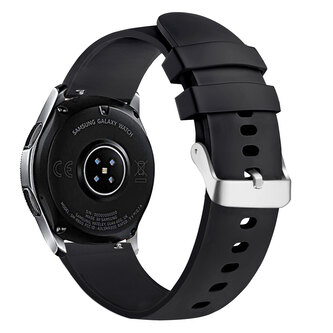 Řemínek s přezkovým zapínáním 22mm,Černá