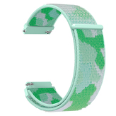 Nylonový řemínek kamufláž 22mm,Zelená Kamufláž