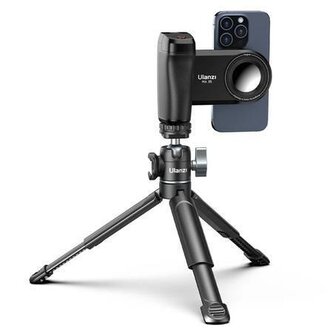 Držák telefonu MA35, černá, magnetický, Bluetooth spoušť, zrcátko, ULANZI UL-M032GBB1 Držák telefonu MA35, černá, magnetický, Bluetooth spoušť, zrcátko, ULANZI UL-M032GBB1