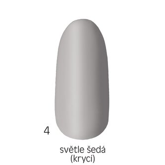 Lak na nehty OLD LOVE 1954 | Česká klasika v novém | Kvalitní laky na nehty Odstín: č.4 Světle šedý