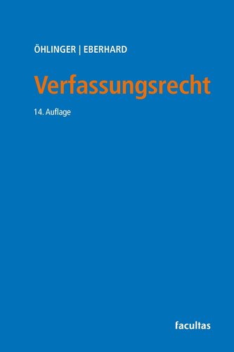 Verfassungsrecht Verfassungsrecht