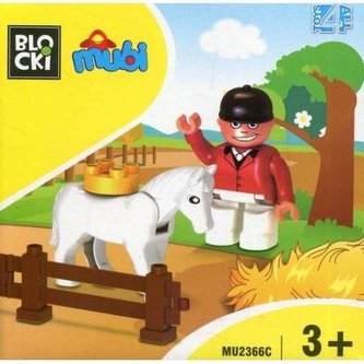 Klocki Blocki Mubi Figurka Jeździec