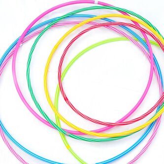 Hula Hop śr. 80 cm kolorowe CZAKO 009449