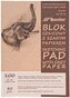 Blok szkicownik A4 100 kartek 80 g szary LENIAR 90853