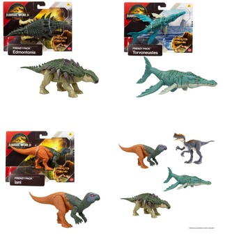 Mattel Jurassic World Rebirth Dziki dinozaur asortyment JGB72 WB6 Mattel Jurassic World Rebirth Dziki dinozaur asortyment JGB72 WB6