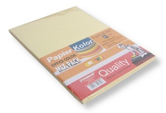 Papier xero A4 80 g żółty op.100 arkuszy PENWORD CPA4-100GO