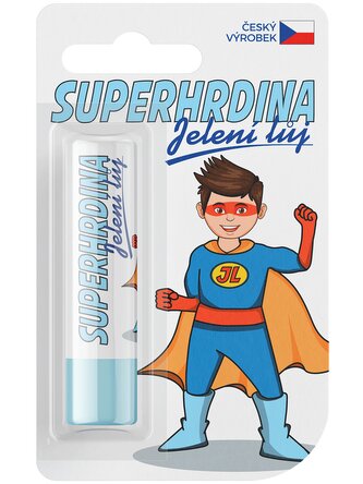 Jelení lůj | Superhrdina - Nejlepší pomáda pro děti s příchutí bubble gum Jelení lůj | Superhrdina - Nejlepší pomáda pro děti s příchutí bubble gum
