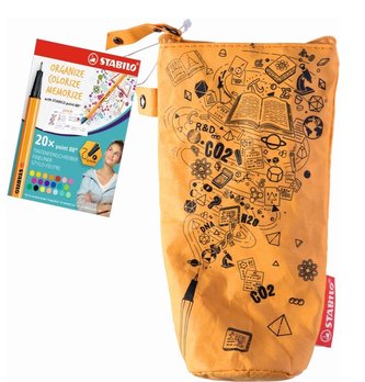 Cienkopis Point 88 w eko-piórniku 20 kol STABILO