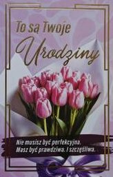 Karnet urodziny z wymiennymi cyframi JCX-234