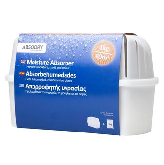 Everbrand pohlcovač vlhkosti Absodry Big, pro místnost do 80 m3, 1000 g Everbrand pohlcovač vlhkosti Absodry Big, pro místnost do 80 m3, 1000 g