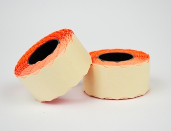 Taśma do metkownic 26X12, 1, fala, czerwona 800szt. Emerson A 5