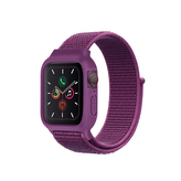 Nylonový set 2v1 pro Apple Watch 42/44/45mm,Fialová