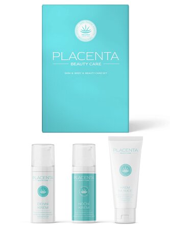 Dárková sada | Placenta (Denní krém + Noční krém + Krém na ruce) Dárková sada | Placenta (Denní krém + Noční krém + Krém na ruce)