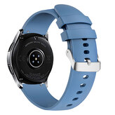 Řemínek s přezkovým zapínáním 22mm,Modrá