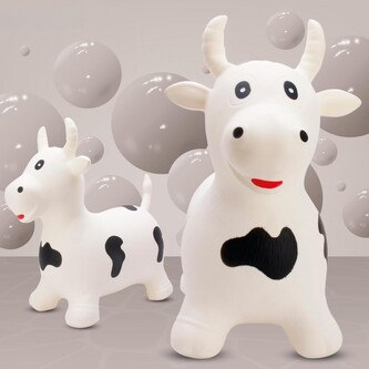 WOOPIE 54610 Skoczek gumowy Krówka