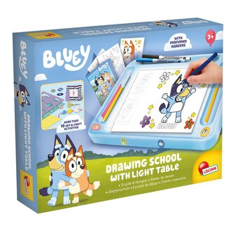 BLUEY škola kreslení s podsvícenou tabulí