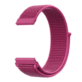 Nylonový řemínek 22mm,Růžovo-fialová