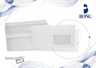 Koperta DL samoprzylepna okno prawe B-Mail BONG 2205