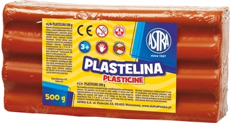 Plastelina 0,5 kg czerwona ASTRA 303117006