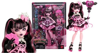 Monster High Straszysłodkie urodziny Draculaura Lalka JBG74 WB4