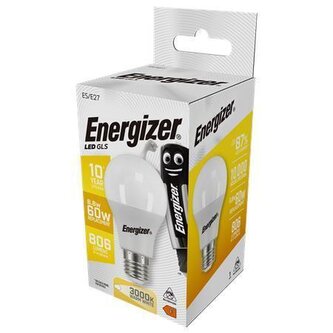 LED žárovka, E27, globe, 8,8W (60W), 806lm, 3000K, ENERGIZER LED žárovka, E27, globe, 8,8W (60W), 806lm, 3000K, ENERGIZER